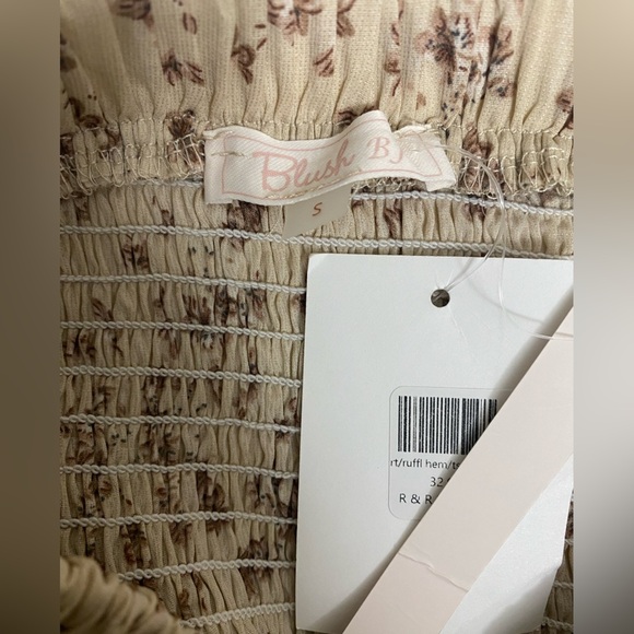 Blush BJ mini skirt size S - Picture 4 of 4